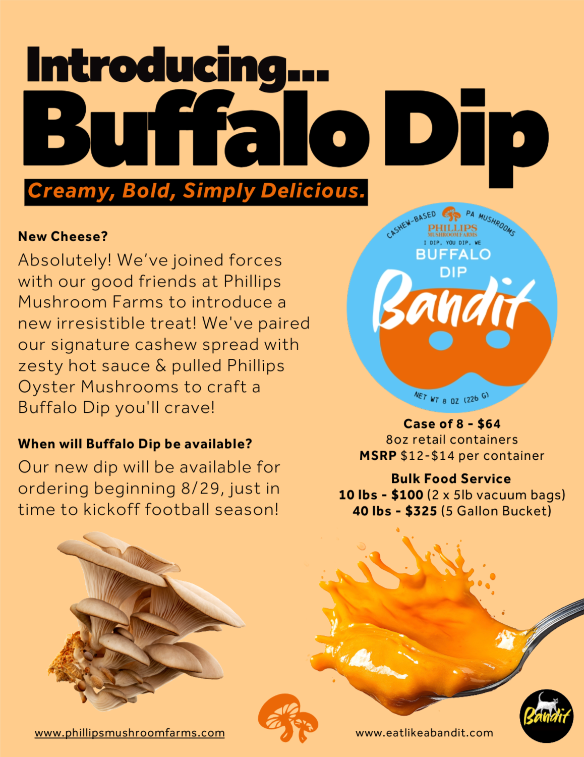 Buffalo Dip Bulk - 10 lbs